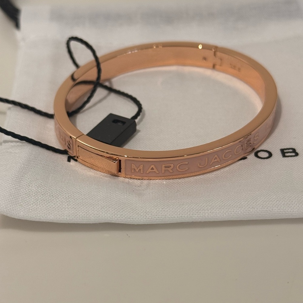 NWT Marc Jacobs rose gold / rose bangle - XS / S - Picture 2 of 5